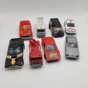 Vintage 1970's DieCast Hotwheels Toy Cars Set